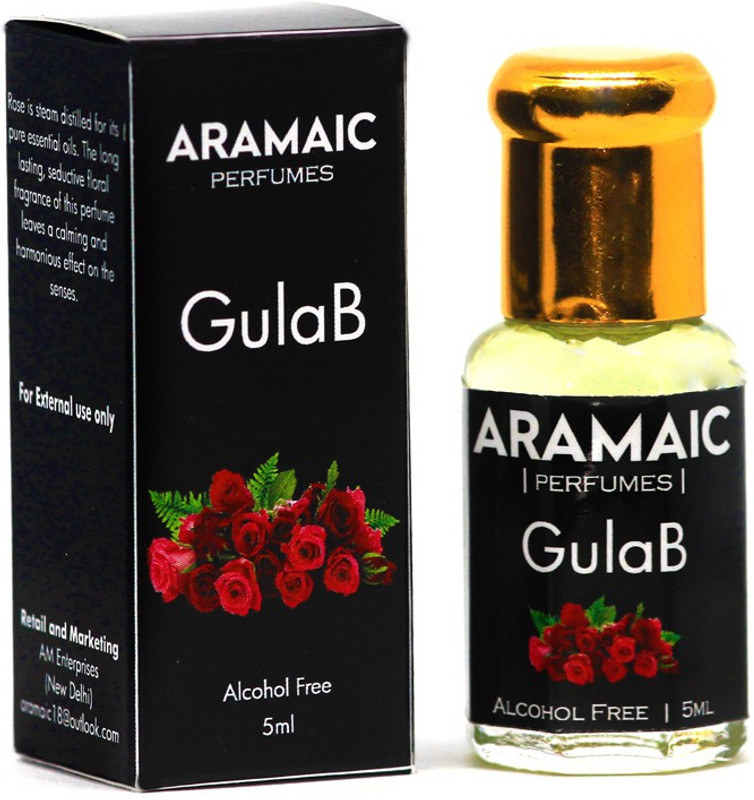 Aramaic GULAB | CLASSIC ATTAR | ALCOHOL FREE Floral Attar(Rose)