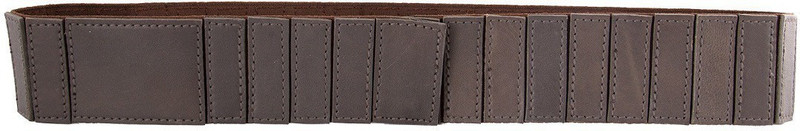 trysco Girls Evening Grey Genuine Leather Belt