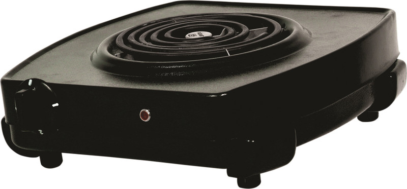 Orbon 2000 Watt Vintage Klassic Textured Black With ON-OFF Indicator G Coil Stove Hot Plate Induction Cooktop Electric Cooking Heater(1 Burner)