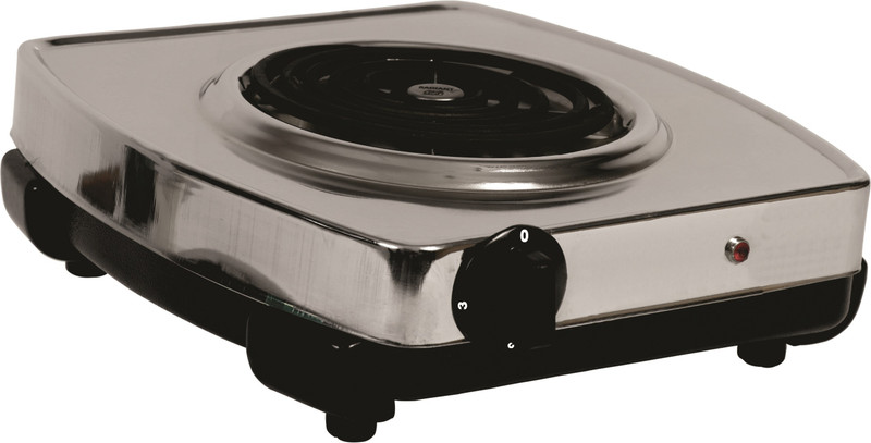 Orbon 2000 Watt Vintage Klassic Silver Steel With ON-OFF Indicator G Coil Stove Hot Plate Induction Cooktop Electric Cooking Heater(1 Burner)