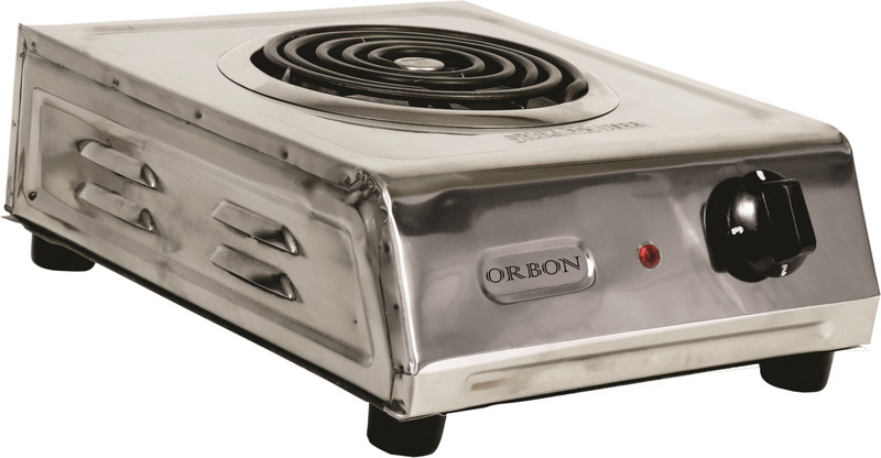 Orbon 2000 Watt Big Steel With ON-OFF Indicator G Coil Stove Hot Plate Induction Cooktop Electric Cooking Heater(1 Burner)