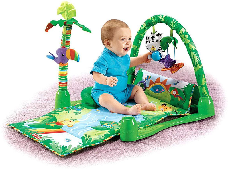 kemfye Polyester, Plastic Baby Play Mat(Multicolor, Free)