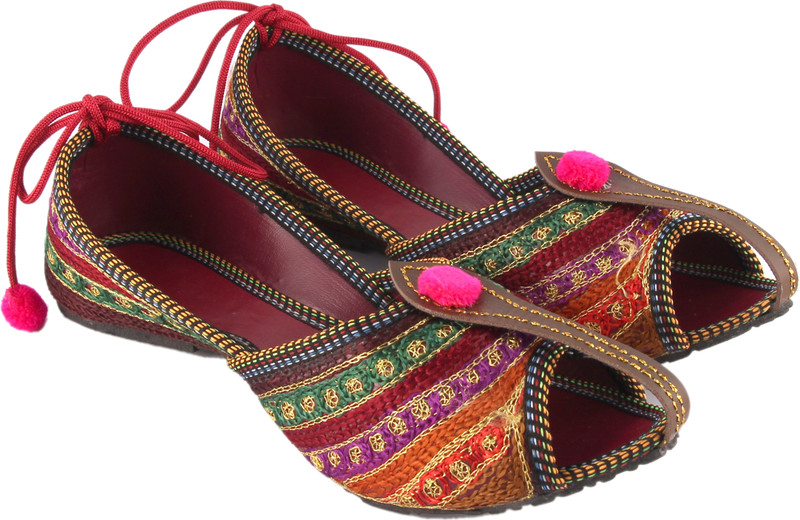 hunny YYYY52 Mojaris For Women(Multicolor)