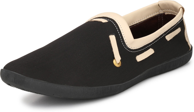 venetien Casual walking shoes loafer Casuals For Men(Black)