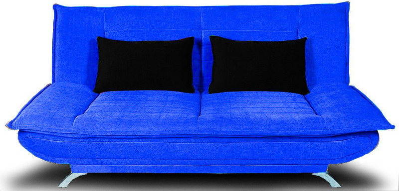 houzzcraft Double Solid Wood Sofa Bed(Finish Color - blue Mechanism Type - Fold Out)
