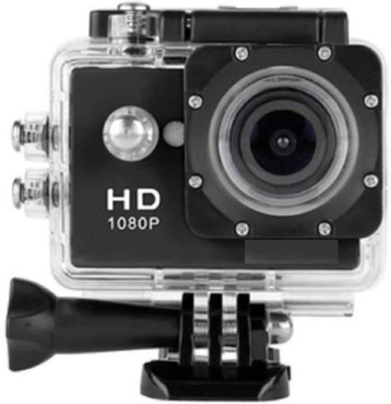 IHP 1080 PIXEL HD Sports & Action Camera Sports (16 MP CAMERA) Sports and Action Camera(Black, 16 MP)