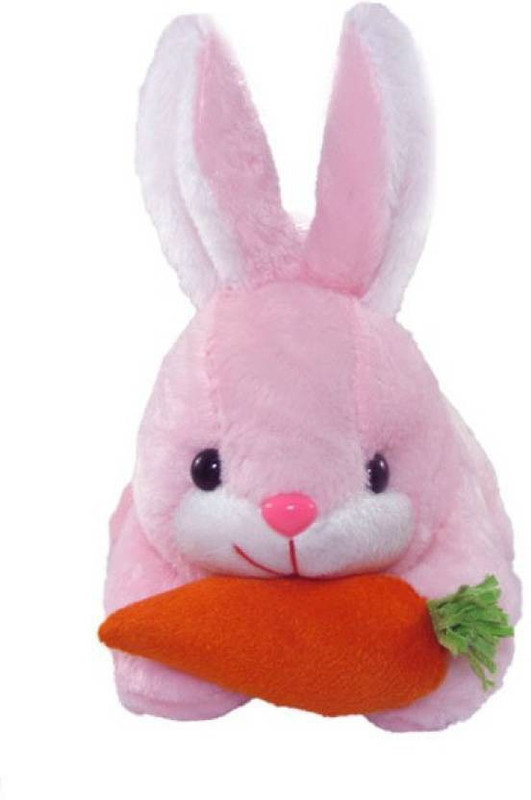 giftee SWEET PINK RABBIT WITH CARROT  - 10 mm(Pink)