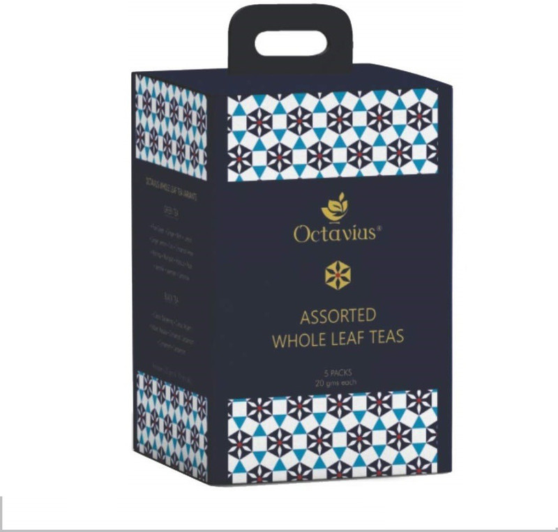 Octavius OA5HT-020 Assorted Green Tea Festive Gift Box(5 Bags)