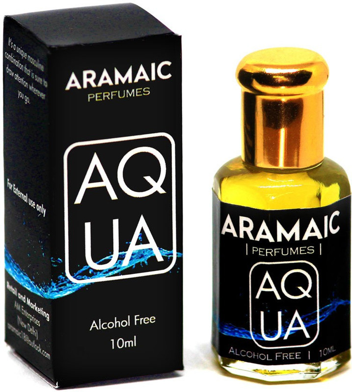 Aramaic AQUA | PREMIUM ATTAR | MEN | ALCOHOL FREE Floral Attar(Woody)