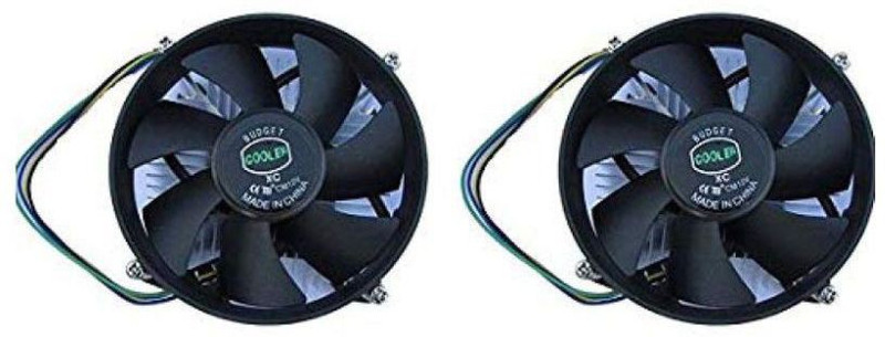 Terabyte CPU Fan A94 Pack Of 2 Cooler(Black)