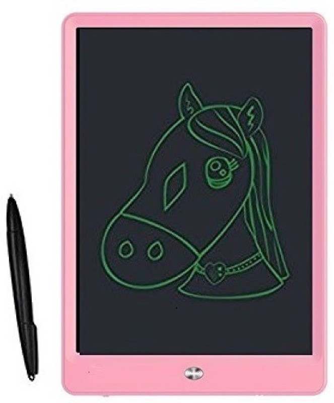 Gadget Bucket Portable RuffPad 10Inch E-Writer Digital  (Pink) 5 x 10 inch Graphics (Pink)