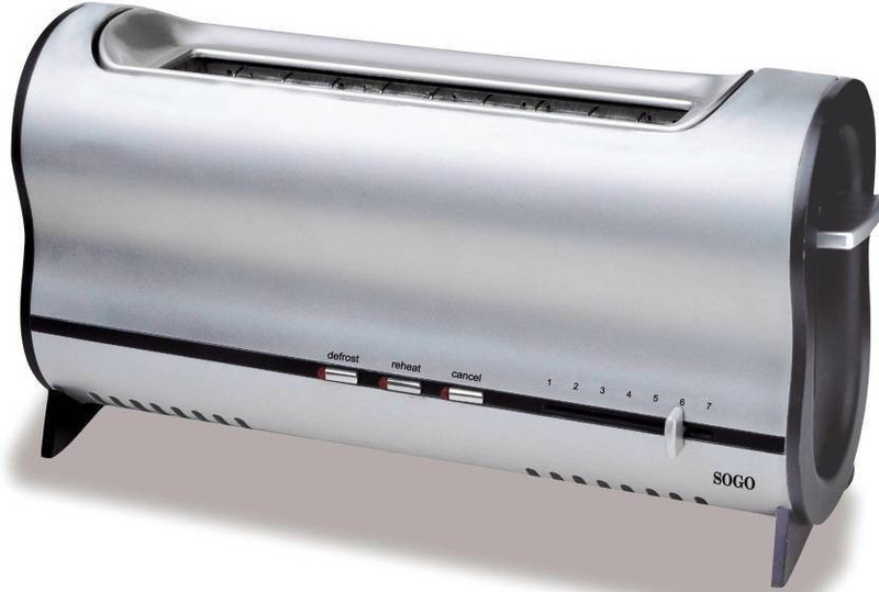 Sogo Electric Bread Toaster 230 W Pop Up Toaster(Silver)
