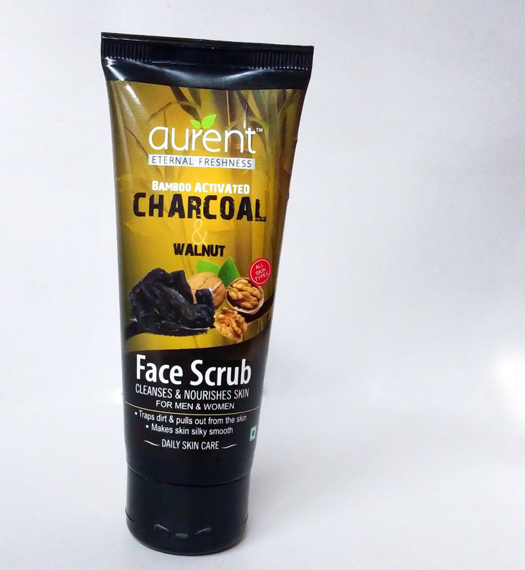 aurent ACTIVATED BAMBOO CHARCOAL&WALNUT SCRUB Scrub(60 ml)