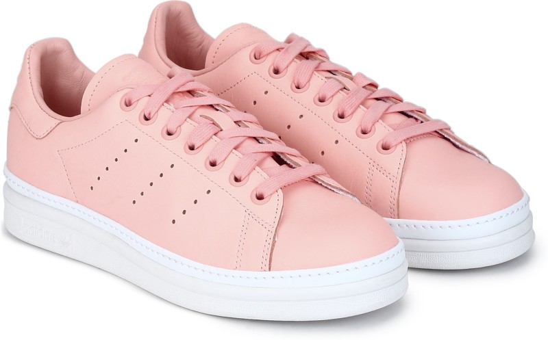 ADIDAS ORIGINALS STAN SMITH NEW BOLD W Sneakers For Women(Pink)