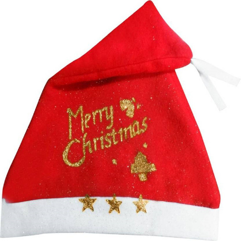 fabbud Solid santa claus Christmas X-mass Cap For Adult (Set of 5) Cap(Pack of 5)