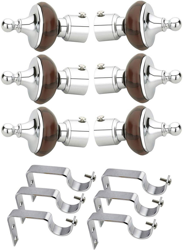 boruz Brown Rod Rail Bracket