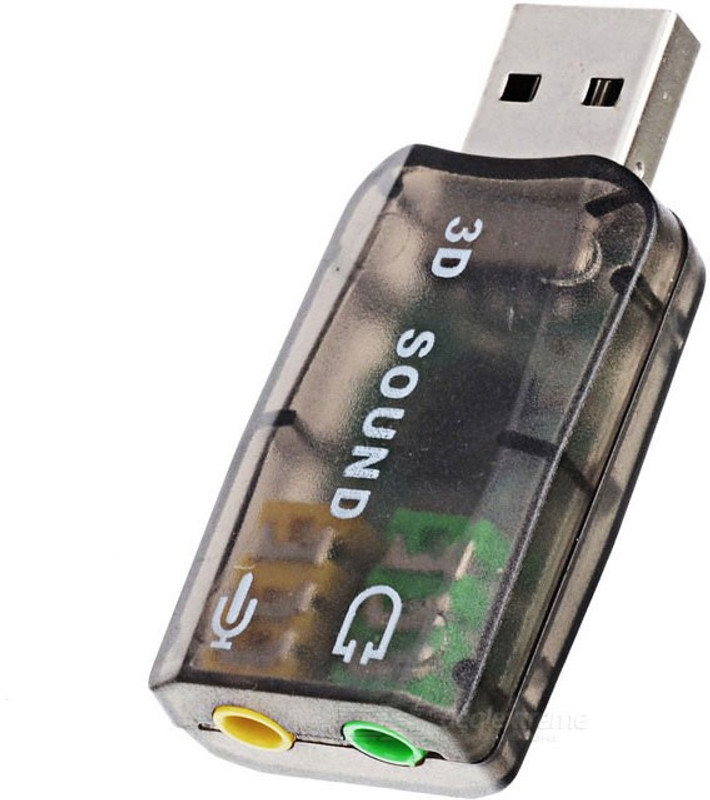 sygnific 3D SOUND AUDIO ADAPTER USB Internal Sound Card(5.1 Audio Channel)