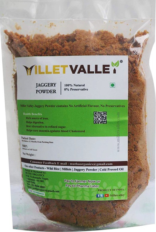 Millet valley Sulphur free (1.8Kg) Jaggery(1800 g) Millet valley Sulphur free (1.8Kg) Jaggery(1800 g)