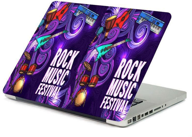 PrintHunt FASHION DESING MULTICOLOR Laptop Skin Sticker 3 MM LAPTOP STICKERS-295 VINYL Laptop Decal 15.6