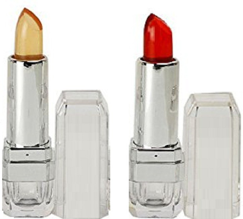 tanvi27 NEW GEL COLOR CHANGING LIP COLOR(LIGHT RED, LIGHT ORANGE, 8 g)