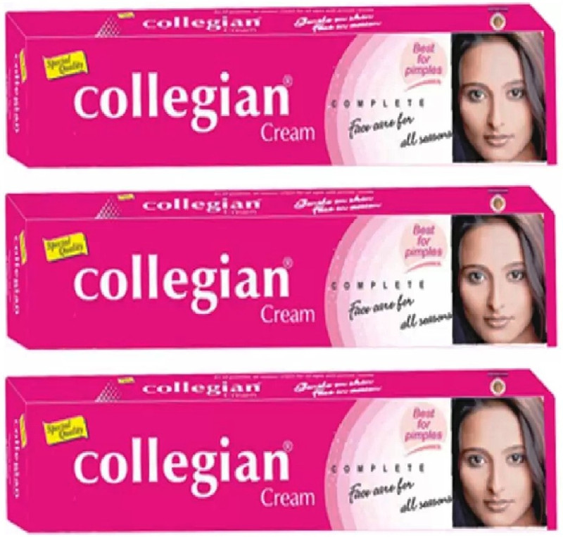 collegian cream total face care 20g pack of 3(0.07 ml)