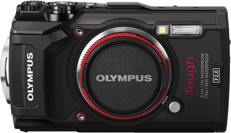 Olympus TG-5 Tough Water proof(12 MP, 4x Optical Zoom, 4x Digital Zoom, Black)