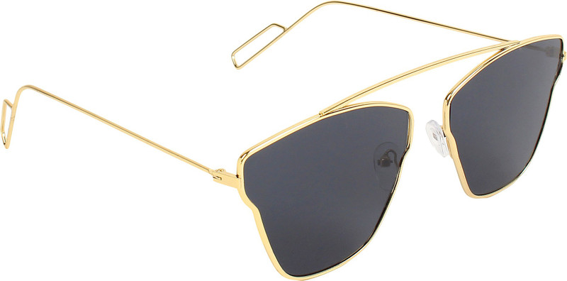 Amour Retro Square Sunglasses(Grey)