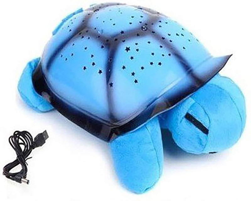hope smile Turtle Led Light Sky Stars Projector Floor Night Lamp (color as per stock) Night Lamp(11, Multicolor)