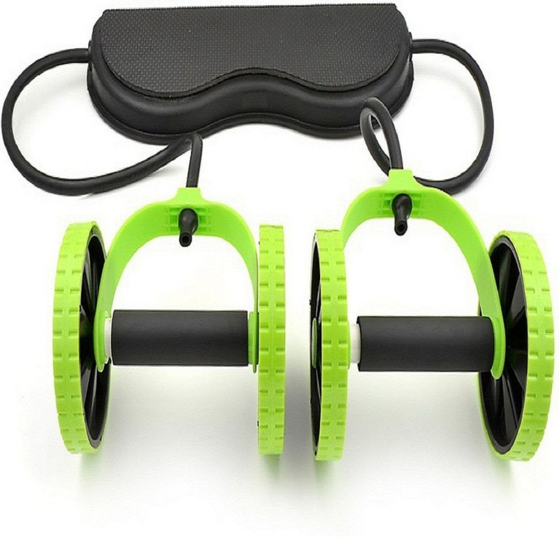 Apex Revolex Extreme Workout AB Wheel Exerciser For 99% Body Muscle Ab Exerciser(Green)