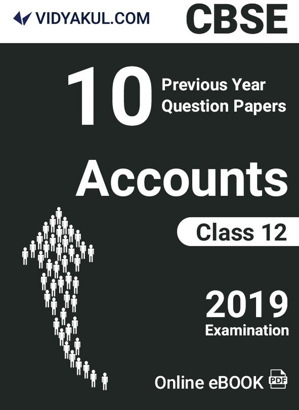 Vidyakul CBSE Class 12 Accounts Previous 10 Years Questions Papers(DVD)