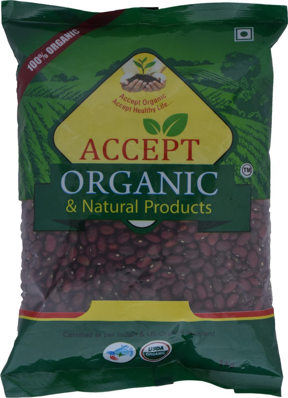 ACCEPT ORGANIC Red Rajma (Whole)(1 kg) ACCEPT ORGANIC Red Rajma (Whole)(1 kg)