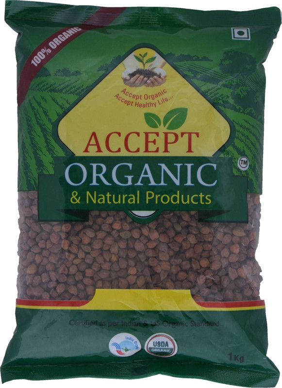 ACCEPT ORGANIC Brown Chana (Whole)(1 kg) ACCEPT ORGANIC Brown Chana (Whole)(1 kg)