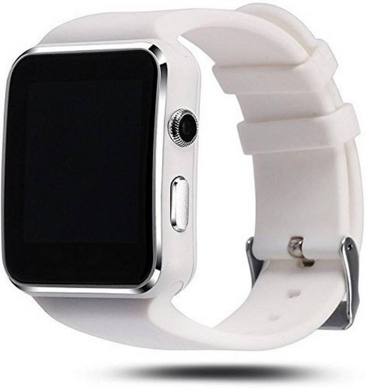 avsans x-6 black white Smartwatch(White Strap free size)
