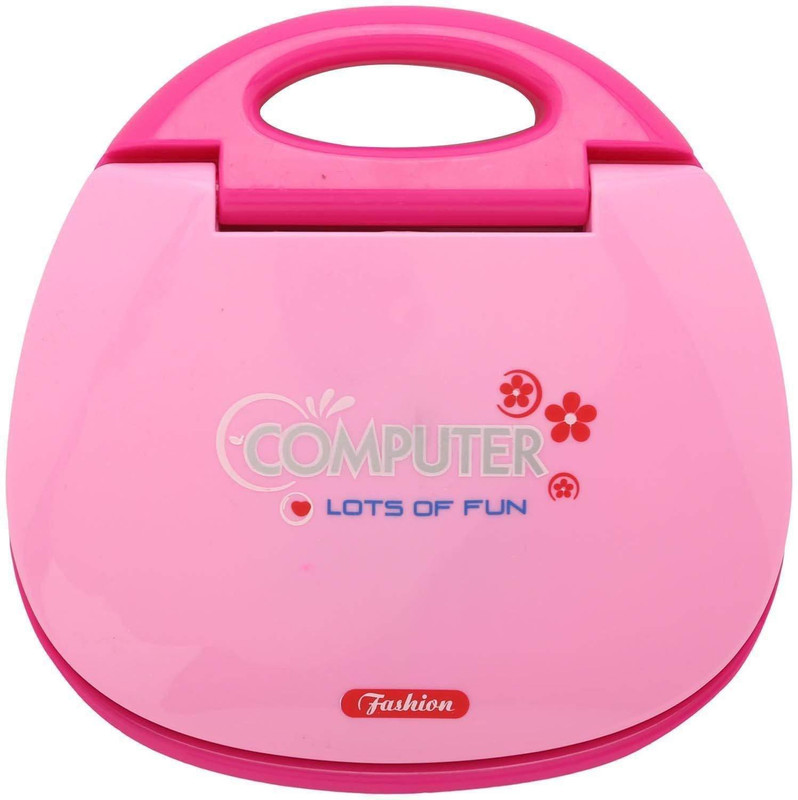 jojoss Educational Computer Laptop With Led Screen Laptop of Kids with pink multicolored for 5+ kids(Pink)