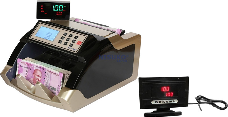 nisuko japan KS 147 Note Counting Machine(Counting Speed - 1000 notes/min)