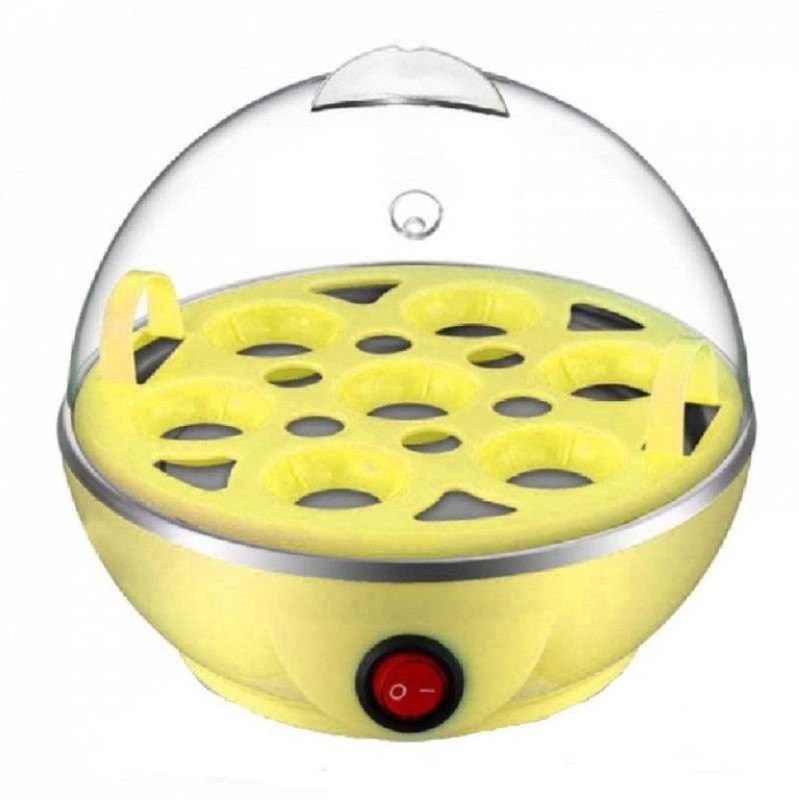 DP Endeavors Electric Egg Boiler Steamer DP001 Egg Cooker(Yellow, 7 Eggs)