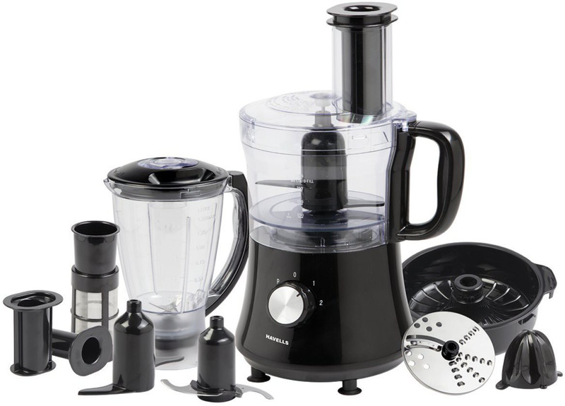 Havells Convenio 500 Food Processor 500 W Food Processor(Black)