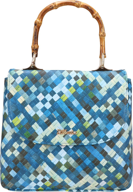 Buy zilleria Women Multicolor Blue Hand held Bag Online at desertcartINDIA