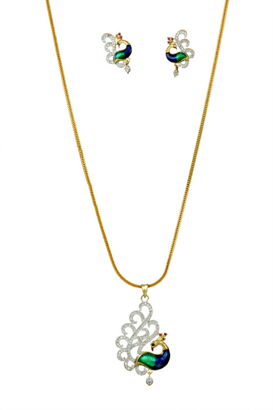 ashvi Alloy Jewel Set(Gold)