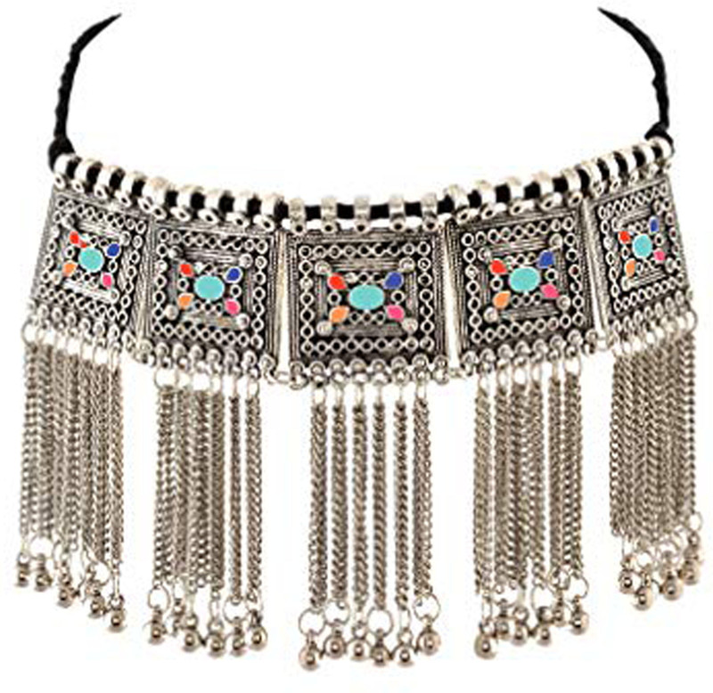 reyaz collections Reyaz collections necklace Pearl Sterling Silver Plated Brass Choker