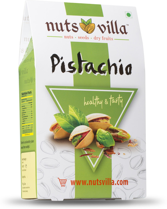 nutsvilla Premium Pistachio Green - Jumbo size Pistachios Box(250 g)