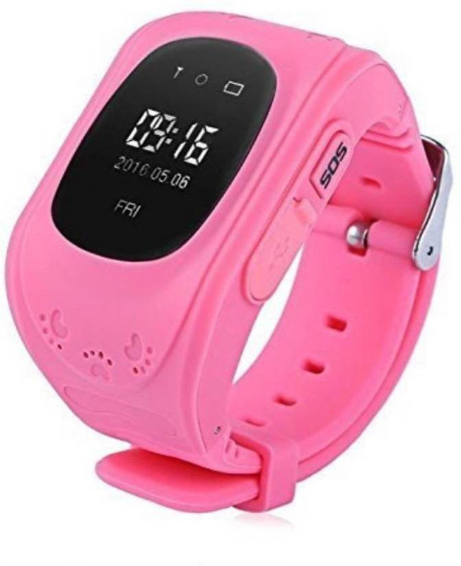 microblaze q50 Safety Black Smartwatch(Black Strap M)