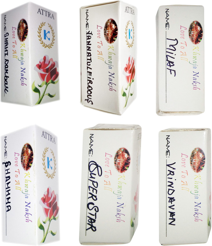 Khwaja Naksh Jin Combo Floral Attar(Floral)