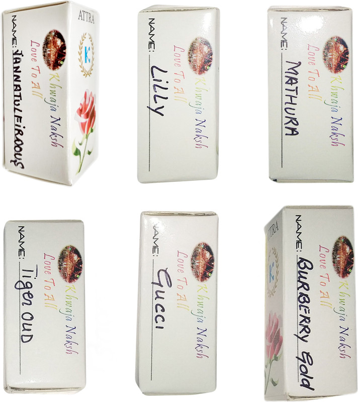 Khwaja Naksh HeadShot Combo Floral Attar(Floral)