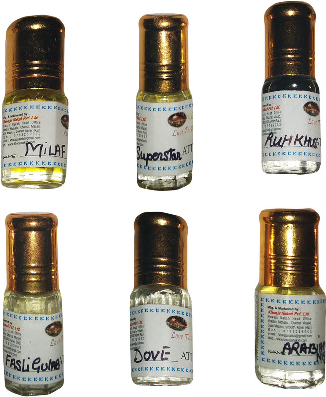 Khwaja Naksh Mewad Combo Floral Attar(Floral)