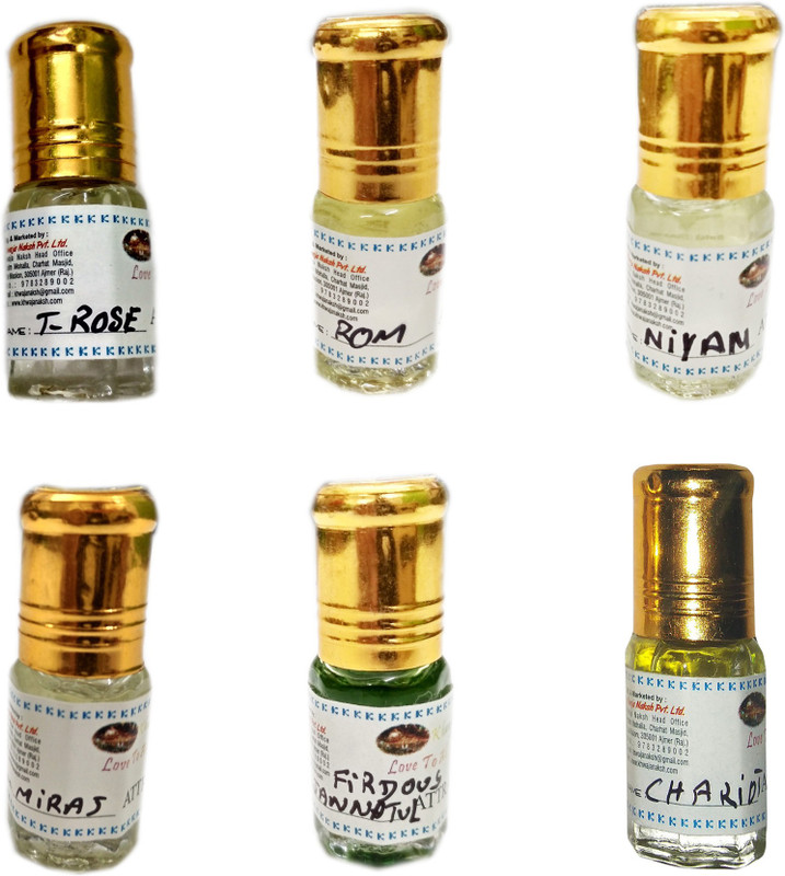 Khwaja Naksh High Class Combo Floral Attar(Floral)