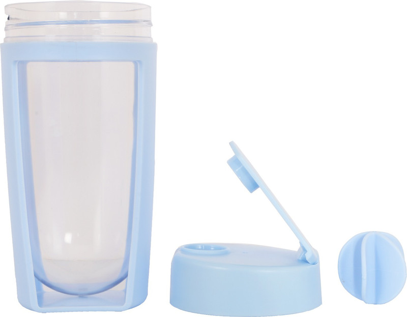 Shivonic Protein Shaker Bottle with Scoop 700 ml Shaker(Pack of 1, Blue)