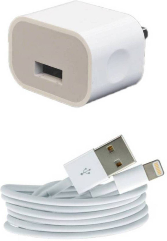 asotai Wall Charger Accessory Combo for For Apple iphone, 5 5s 5c 6 6s 6+ 6s+ 7 7+(White)