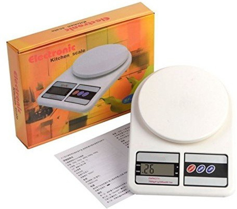 ETAIL ENTERPRISES Scale for Home use & Kirana Shop Weighing Scale(White)