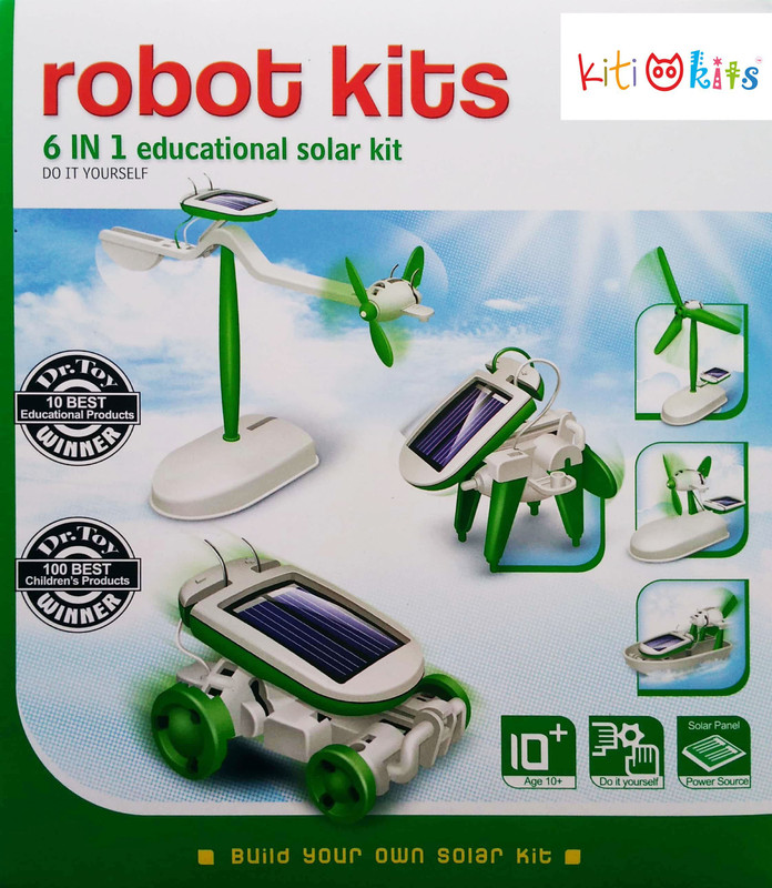 6 in 1 educational solar kit